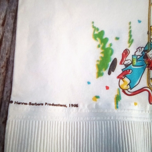 1966 Hanna-Barbera Yogi Bear Birthday Napkins Set of 14 Cocktail Size - Picture 6 of 10